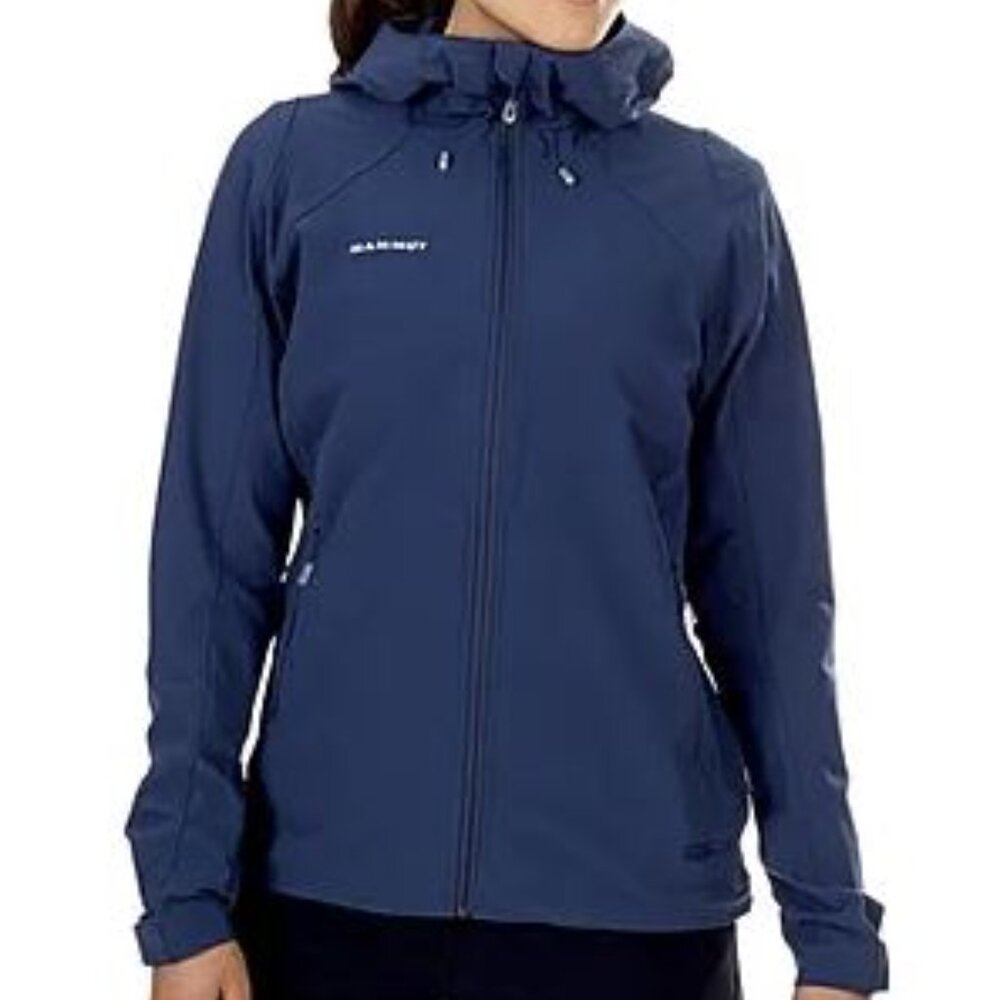 Mammut Women's Runbold Trail SO Hooded Jacket Size XS